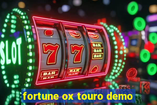 fortune ox touro demo